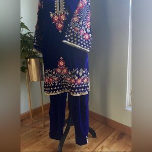 Vibrant Floral Embroidered Women's Jumpsuit